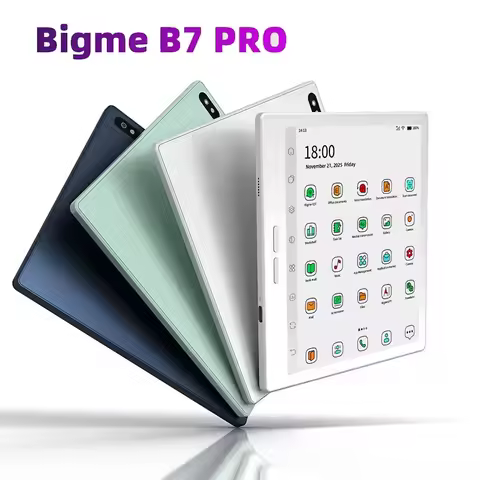 Bigme B7 Pro E-Book 7 Inches Color E Ink E-Book Reader 300 PPI 8GB+256GB Storage Android 14 OS EPape