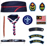 Pengakap SABAH Complete Badges And Accessories Package