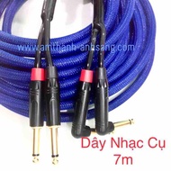 [dây nhạc cụ organ] dây tín hiệu 7m đàn organ trống điện tử drum dây liton usa