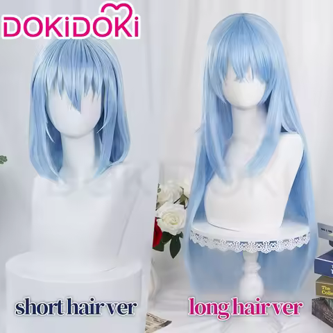 IN STOCK Rimuru Wig Anime That Time I Got Reincarnated as a Slime DokiDoki Women Blue Hair Rimuru Te