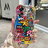 HP Phone Case For OPPO A58 4G A78 4G A58 5G A58X 5G A78 5G A1x 5G Case Phone Case Monster Pattern Ca