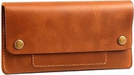 Leather Currency Pouch, Currency Organiser, Dollar Bills Holder, Bills Organizer, Money Envelope wit