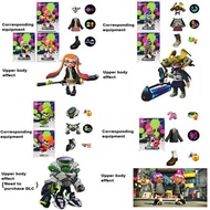 [現貨熱賣] Splatoon Splatoon3 斯普拉頓 漆彈大作戰 amiibo 代用卡 白卡 nintendo switch lite