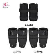 [COD] Ankle Weights for Women Men,Workout Weights,Modularized Leg Weight Straps,Foot Leg Weights,2 P