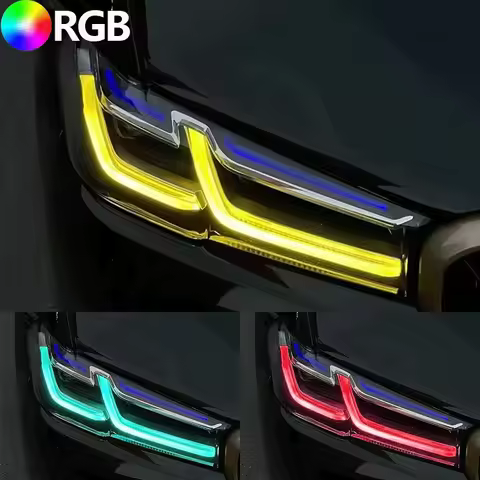 J ONE Hot Sale Vehicle Parts Accessories Drl Rgb Colour Control By Phone For BMW 5 Series M5 6GT G30