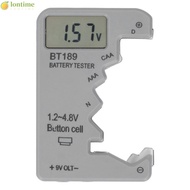 LONTIME Digital Battery Checker, Small Size Digital Display Digital Battery Tester, Universal Compat