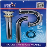 IVOLEE Stainless P-Trap Sink Set 1- 1/4"