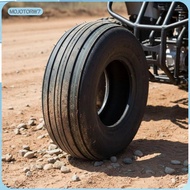 [mojotorw7] Optimized 6 Inch Beach Kart Tire Complete Wheel Tubeless Rubber Construction for Off Pav
