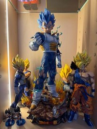 Dragon Ball Z 超級賽亞人 悟空 貝吉塔 模型 GK