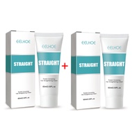 Eelhoe Hair Straight Cream Protein Correcting Hair Straightener Cream For Deep Curly Hair Treatment