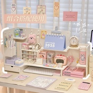 Storage Storage Table Shelf Simple Hole Card Desktop Shelf Shelf Stationery Stand Keychain Board Stu