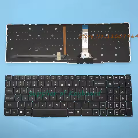 NEW English Keyboard For Acer Nitro AN517-41 AN517-53 AN517-54 AN517-55 AN517-57 N20C2 N20C3 N22C1 N