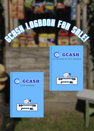 GCASH Logbook/ Booklet - Cash In/Out & Load Tracker