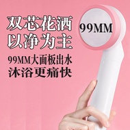 M3Manual Round Modern Simple High-Pressure Shower Head with Filter, Water-Saving