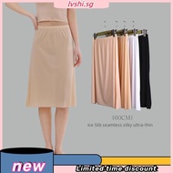 ANEMONE Safety Underskirt Slips Traceless Summer Anti-Penetrating For Girl Inside Take Skirt Solid C
