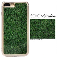 【Sara Garden】客製化 軟殼 蘋果 iphone7plus iphone8plus i7+ i8+ 手機殼 保護套 全包邊 掛繩孔 嫩綠草地草皮