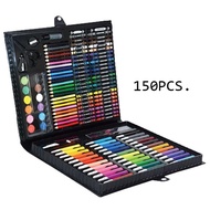 New 150Pcs. Coloring Set Assorted Color Art Materials for Kids Artist Learning