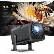 HY320 Pro 4K/1080P Projector WiFi 6/Bluetooth 5.2 Android 13.0 150-inch screen smart portable 180° r