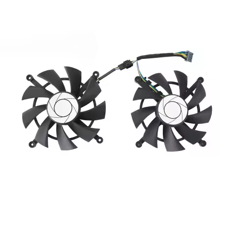 2Pcs/Set,Graphics Card Fan,HA9015H12SC-Z,Video Cards Cooling,For MSI RTX 3060ti 3070 LHR 8GB Twin Fa