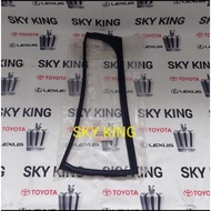 1 Set 1 Set of Rear Door Dead Glass Rubber RightKiri Window Window Glass Middle Door Second Row Toyo