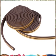 2 Roll EVA Seal Weather Strip Foam Tape D Type 10M Doors  Draught Excluder Anti-Collision Seal Strip