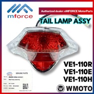 WMOTO VE1 110R 110E 110H TAIL LAMP WITH BULB & SOCKET ASSY LAMPU BELAKANG 86200-H0S4-000001 ORIGINAL