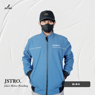 Jstro Jaket Motor Pria Freestyle Bonding Waterproof