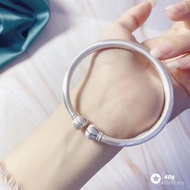 999.9 Pumpkin Junior Style Chinese Silver Silver Bracelet Bracelet Free Light Concubine Matte Full F