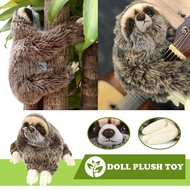 Cute Stuffed Sloth Toy Birthday Soft Plush Sloth Sloth Toy Plush Animals Animals Lifelike O0r7