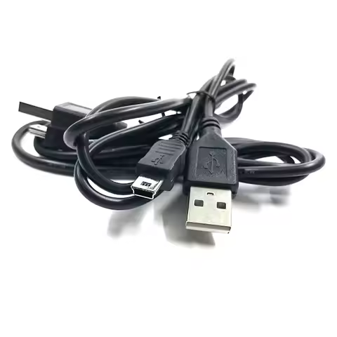 Charger Best Use MP3 MP4 Male Charging for Mini Cord USB Adapter 2.0 A To 5 Pin B for Player Camera 