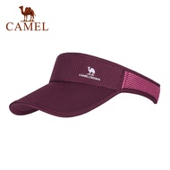 CAMEL empty top sun hat UV protection duck tongue quick-drying tennis hat