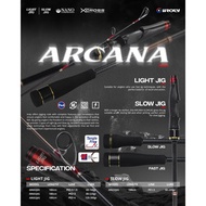 IROLY ARCANA LIGHT JIG 602 PE 2-3 RING FUJI ROD