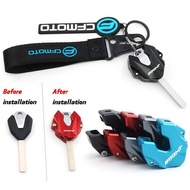 The Logo Is Cfmoto 700Mt 700 800Mt Mt700 CNC Aluminum Key Box Cover Shell Protection