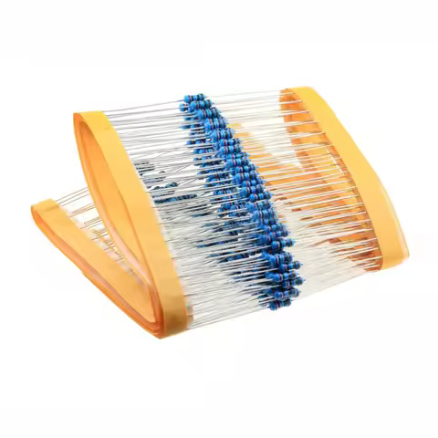 100pcs 120 ohms 1/4W 120R Metal Film Resistor 120ohm 0.25W 1% ROHS