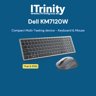 Dell KM7120W Premier Multi-Device Wireless Keyboard and Mouse เดลล์ คีย์บอร์ดและเมาส์ รับประกัน 3 ปี