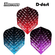 Harrows Dart Flights - Standard Shape  Dimplex Sparkle Fade 3pcs/pack (SAYAP ARROW)