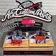 Turn signal lamp package rear lamp cb 100 cb racing japstyle scrambler bobber caferacer etc.