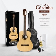 Cordoba CP100 [Guitar Pack] เซ็ตแพ็คกีต้าร์คลาสสิค พร้อมอุปกรณ์เสริมแบบครบชุด