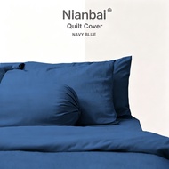 Nianbai Luxurious Soft and Cool Duvet Cover Single / Super Single / Queen/ King Size (Only 1 PC Duve
