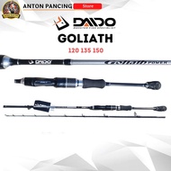 Daido Goliath Power Carbon Solid Fishing Rod 120 135 150cm 5-12lb Flexible