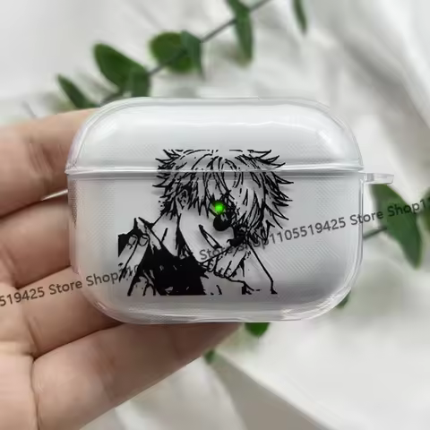 Anime J-Jujutsu K-Kaisen G-Gojo Earphone Case for Airpods 4 3 2 Pro 3 Silicon Cover for Airpod 2 3 1