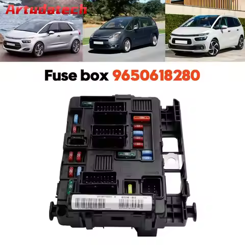 Artudatech Fuse Box Module BSM 9650618280 For Citroen Xsara I II Peugeot 206 307 Car Accessories