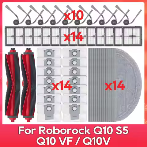 Fit For ( Roborock Q10 S5 / Q10 VF / Q10V / S8 Pro / S8 Pro Plus / S9 Plus) Part Accessories Main Si
