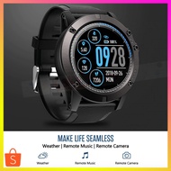 Zeblaze Vibe 3 Pro Full Touchscreen Smartwatch Ip67 Heartrate Fitness - Latest Black - Wdtp78