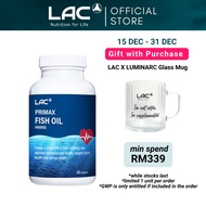 LAC Primax Fish Oil 1468mg (60 Softgels) [Exp Jun 2026] 01406190