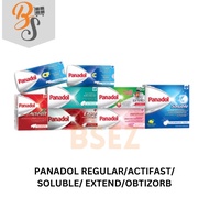 PANADOL REGULAR , ACTIFAST, SOLUBLE, EXTEND, OBTIZORB