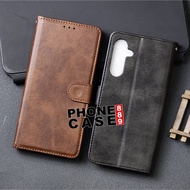 SAMSUNG S24 SAMSUNG S24 FE SAMSUNG S24 PLUS SAMSUNG S24 ULTRA LEATHER FLIP CASE WALLET SAMSUNG S24 S