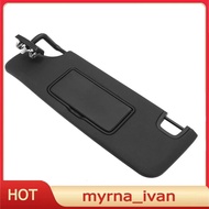 Black Left Driver Side Sun Visor Car Interior Part 6CJ07DX9AA for   JK 2007-2017