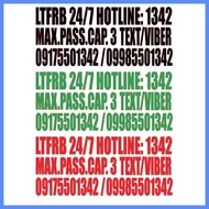 ◊☜ ⭐ ℡ LTFRB 24/7 HOTLINE STICKER set