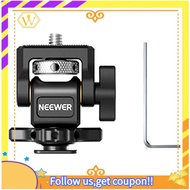 【W】NEEWER Camera Monitor Mount with Cold Shoe, Anti Twist 1/47inch Screw for 57inch & 7inch Field Mo